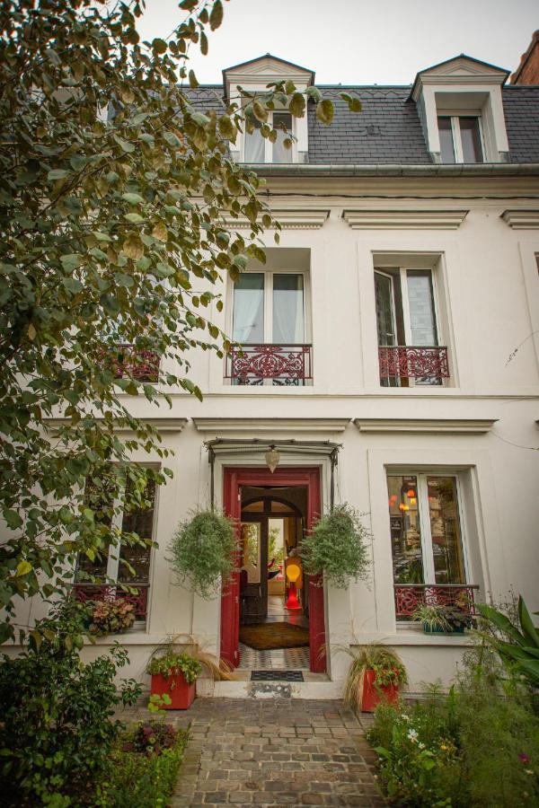 เลอ ฌาร์แด็ง เด ตวล Hotel Triel-sur-Seine ภายนอก รูปภาพ
