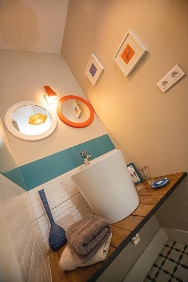 เลอ ฌาร์แด็ง เด ตวล Hotel Triel-sur-Seine ภายนอก รูปภาพ